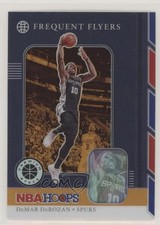 2019 Panini NBA Hoops Premium Stock Frequent Flyers Orange DeMar DeRozan #14 ng3