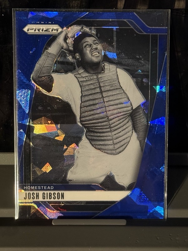 2025 Panini Prizm - Josh Gibson, Josh Gibson #144 Blue Ice Prizm