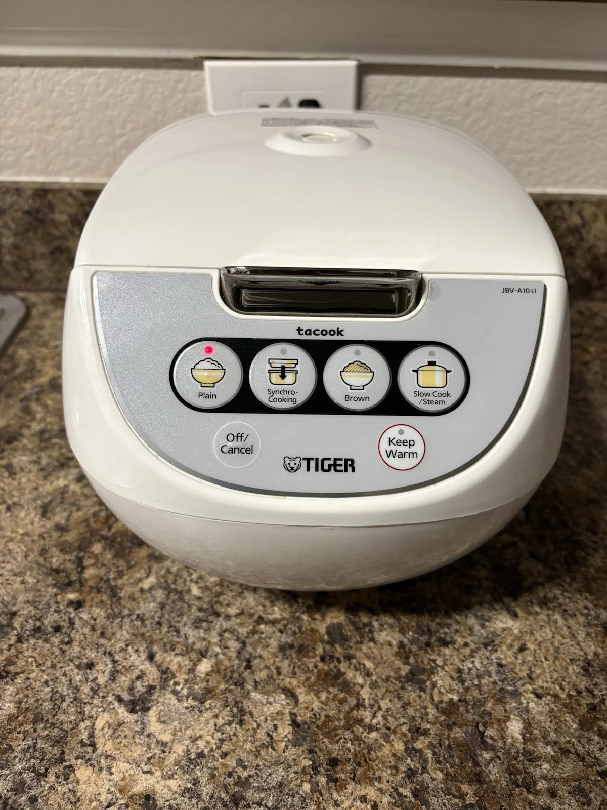 Tiger JBV-A10U-W 5.5 Cup Multi-Functional Rice Cooker