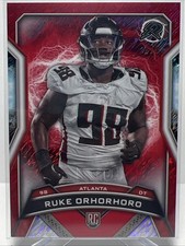 2025 Topps Resurgence Red Surge Refractor RUKE ORHORHORO 2/5 #105 RC