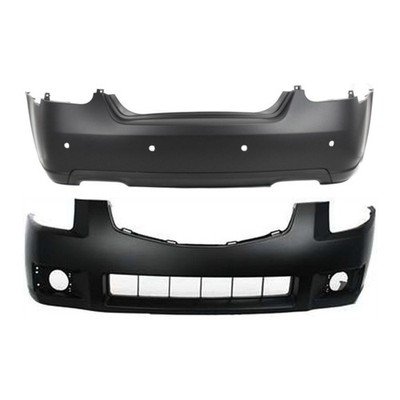 For Nissan Maxima 2007 2008 Bumper Covers | Pair | Front And Rear | Primed