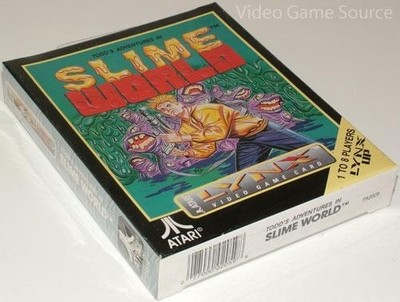 Atari Lynx Todd's Adventure in Slime World Game Cartridge *Original versiegelt