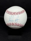 NOLAN RYAN SIGNED RAWLINGS OML BASEBALL Ryan hologram authentication