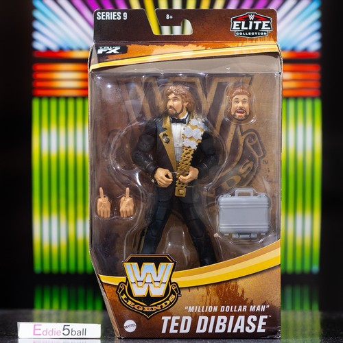 NEW Mattel WWE Elite Collection Legends Series 9 Million Dollar Man Ted Dibiase