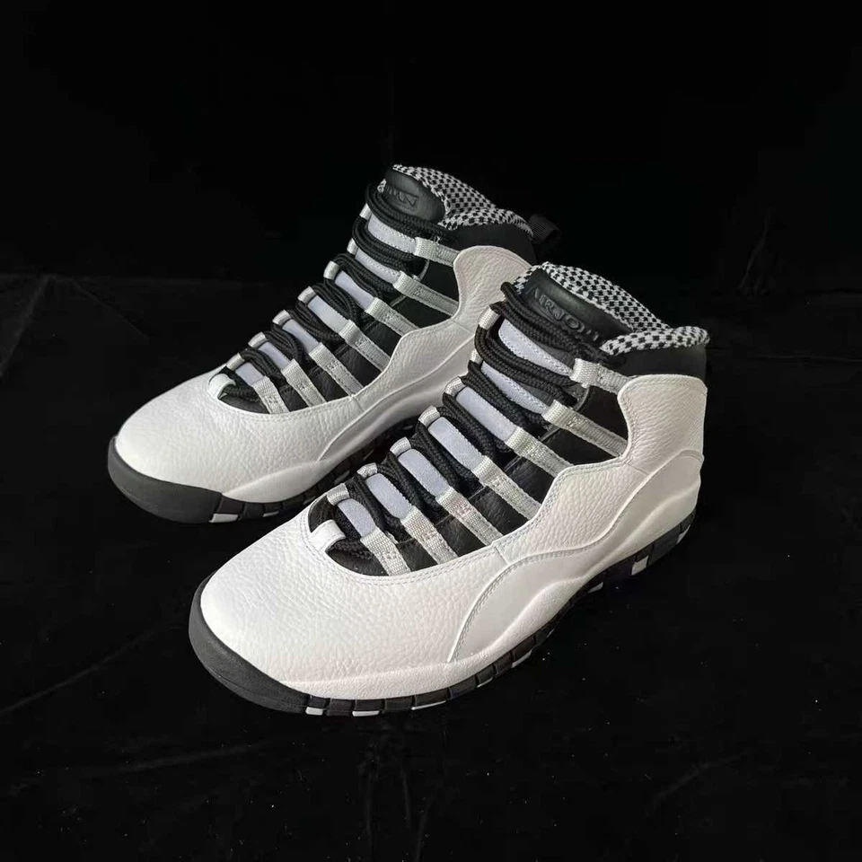 Hombre Talla Nike Air Jordan 10 Retro OG Acero HJ6779-104 Foto 4 de 4