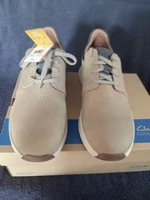 Men's Clark Shoe Size 12 Wide New In Box With Tags