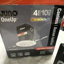 NEW Juno OneUp 4" LED Ultra-Thin Adjustable & Dimmable, Integrated Kit