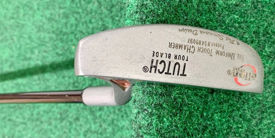 Alien Sport TUTCH Tour Blade Putter by Pat Simmons Graphite Shaft RH 35” - Image 2 of 4