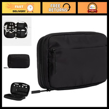 Compact Tech Organizer Bag - Small Travel Pou...