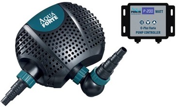 AquaForte VARIO O Plus 22000 S steuerbare Koi  Bach Natur Fisch Teich Pumpe Top
