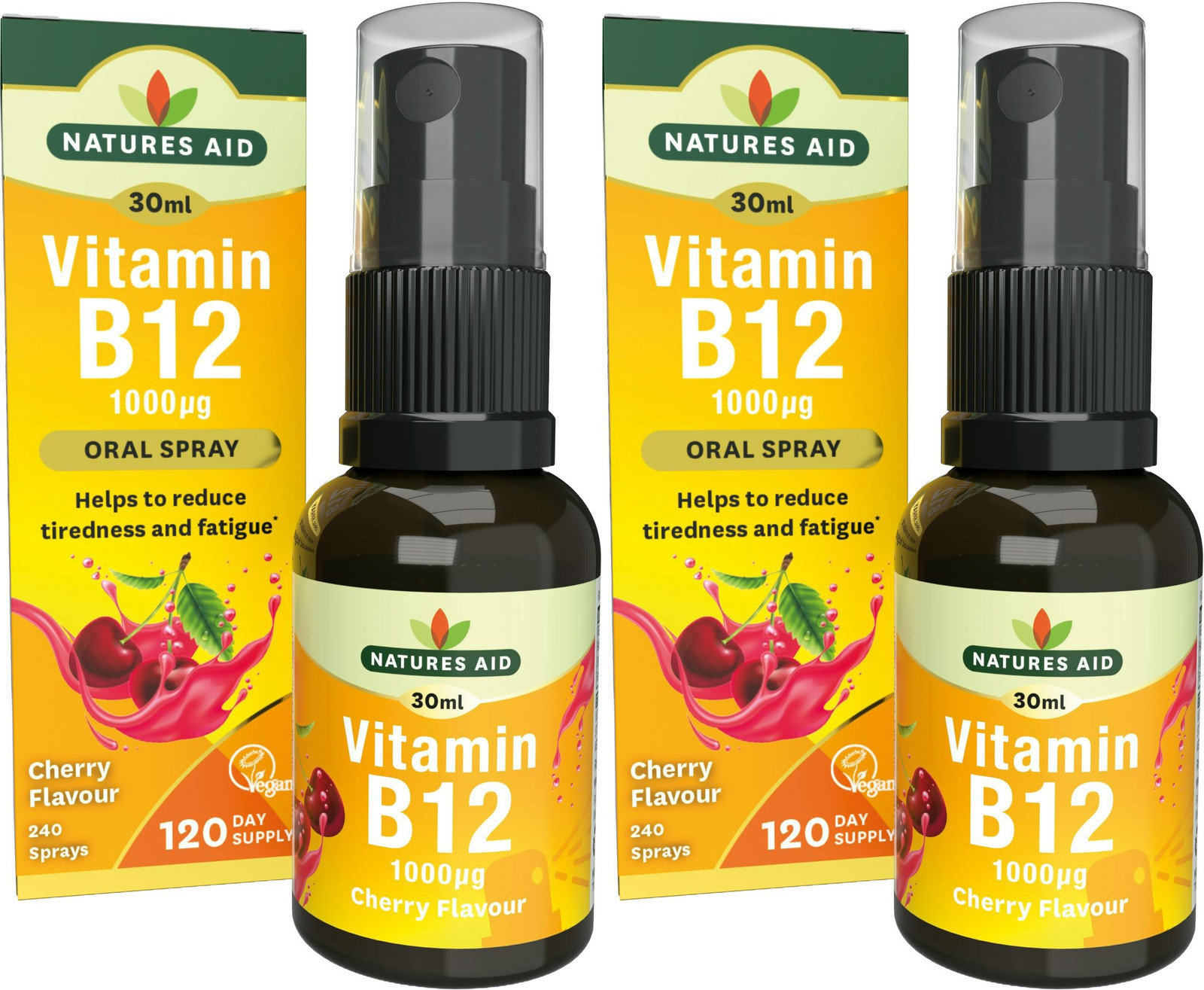 Natures Aid Vitamin B12 Daily Oral Spray Supplement - 30ml | Natural High Strength 1000µg, Supports Energy & Immune System, Pill-Free Liquid, 4-Month Supply - Image 8