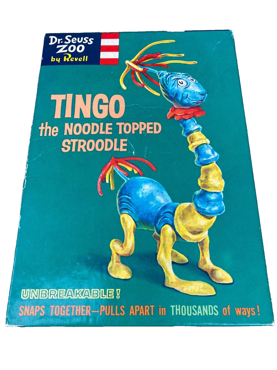 VTG 1959 DR SEUSS ZOO BY REVELL TINGO THE NOODLE TOPPED STROODLE