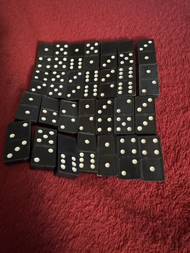 black wood dominoes - Picture 4 of 4