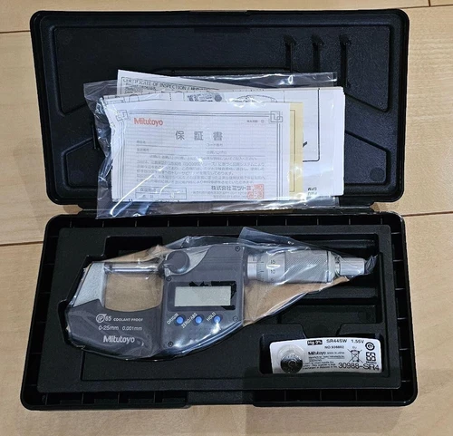 Mitutoyo MDC-25PX 293-240-30 0-25mm 0.001mm coolant proof micrometer