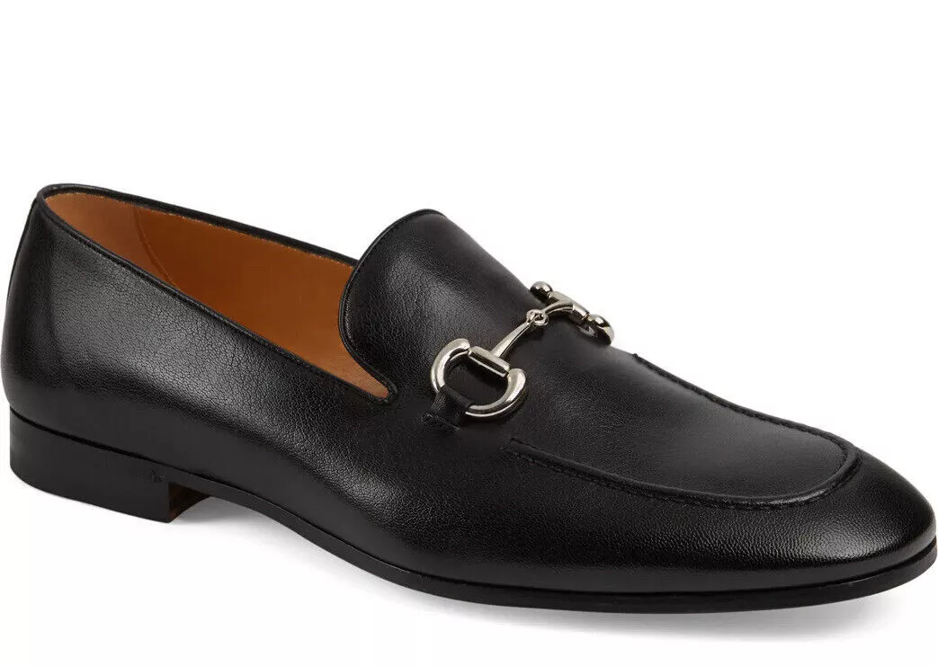 Gucci loafer silver horsebit sale