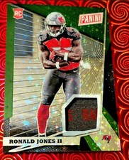 ‼️1st PRINT *1/25* 2018 National VIP Ronald Jones RC GREEN STARS🌟TAG COLLEGIATE