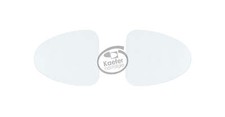 Vw Split Beetle Bug Window Glasses No Logo 1949-52