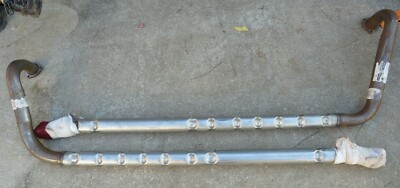 65-66 C2 Corvette SBC 327/350HP/365HP Side Exhaust Pipes-2 1/2 