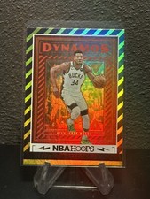 2023-24 Panini NBA Hoops Dynamos Holo Foil Giannis Antetokounmpo #14 Bucks