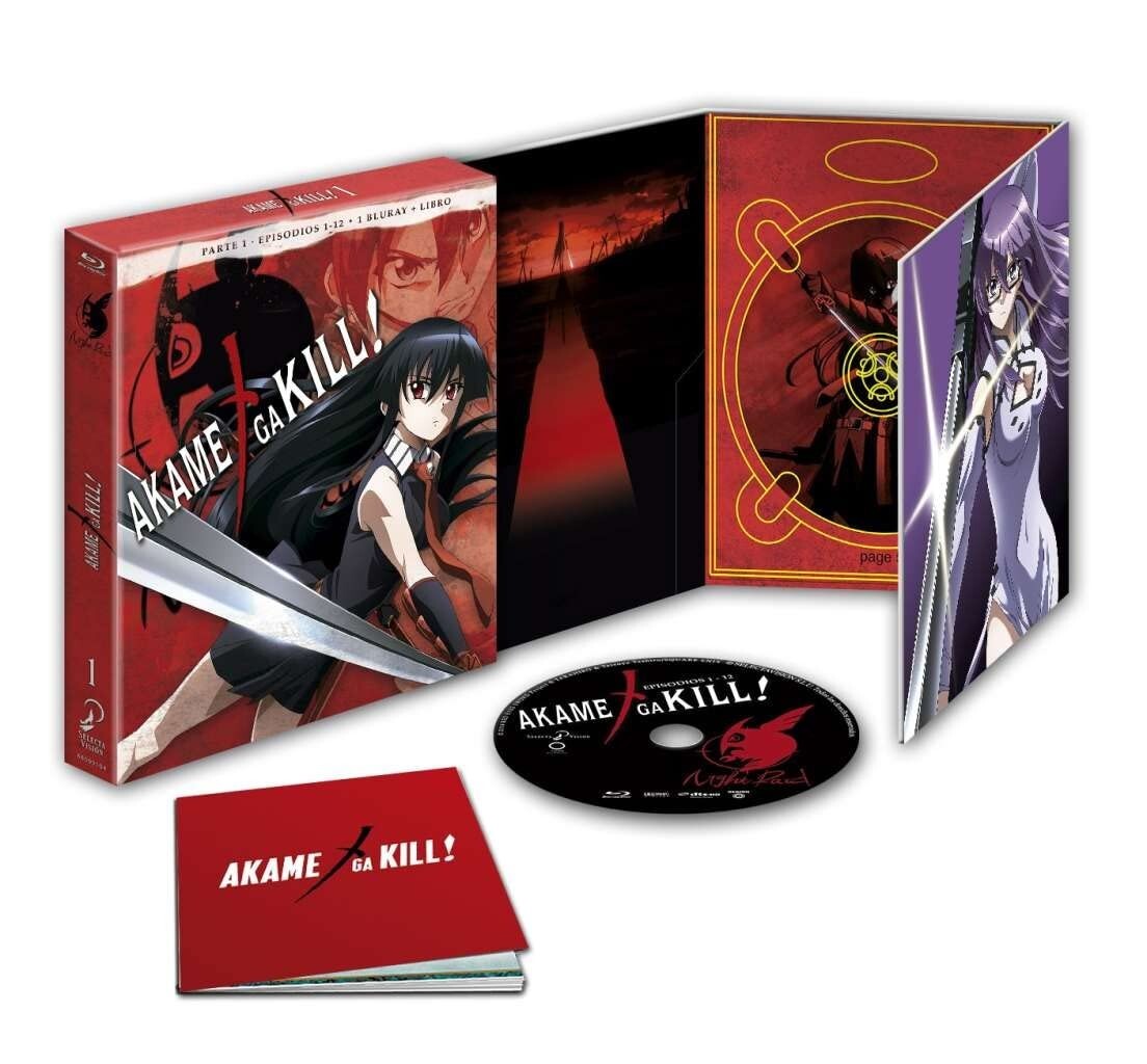 Akame Ga Kill Episodios 1 A 12. Blu-Ray Edición Coleccionistas [Blu-ray]