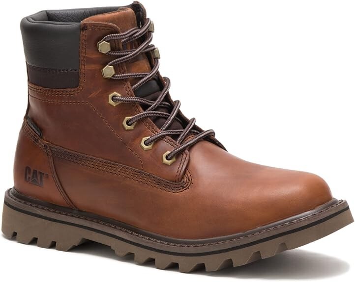 Caterpillar CAT Deplete WP Men's Boot Brown Work Boots Leather