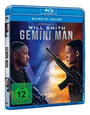 GEMINI MAN (2019) 3D + 2D Blu-Ray BRAND NEW (German Package has English Audio)