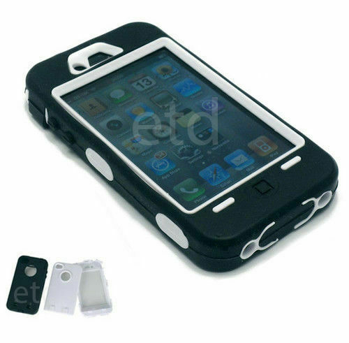 NUOVA custodia corazza da lavoro costruttori resistente per iPhone 4 e 4S - *RESISTENTE* - Foto 1 di 8
