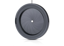 Mechanical Iris Aperture Diaphragm 2-44mm Condenser Camera Module 16 Blades