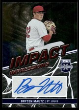2022 Panini Elite Extra Edition #59 Brycen Mautz Signatures
