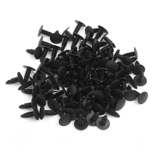 A ABSOPRO Pack Of 20 Car Interior Trim Clips Suitable For Ford For Mazda Black