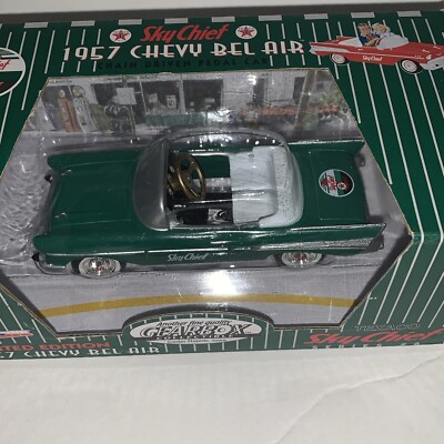 Gearbox Collectables Sky Chief 1957 Chevy Belair Green Box Green Pedal Car NOS