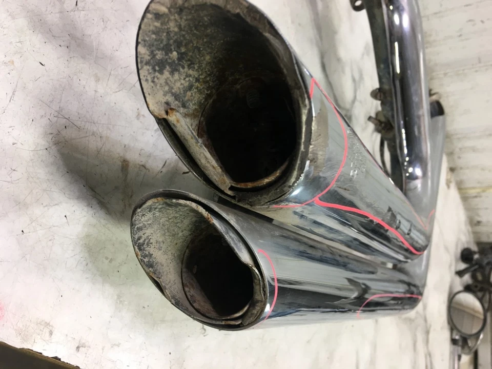 12 Harley FXDB Dyna Street Bob Vance & Hines mercado de accesorios silenciador tubo escape Foto 2 de 4