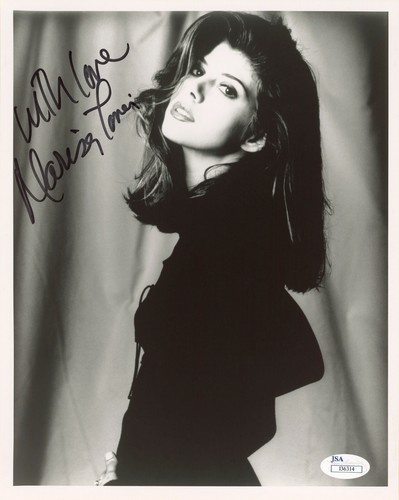 Marisa Tomei signed JSA COA handsigniert 8x10 BW Foto Auto Full Name Signature - Bild 1 von 4