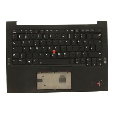 Original 5M11C53348 Lenovo Thinkpad X1 Carbon Gen 9 Palmrest Tastatur WWAN DE