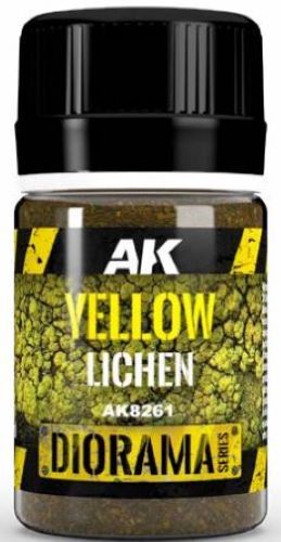 AK Interactive 8261 Diorama Series: Yellow Lichen 35ml Bottle - Picture 1 of 1