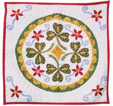 Luck of the Irish Dutch Hex sign Finished Wall Quilt - Attract Luck  Prosperity
