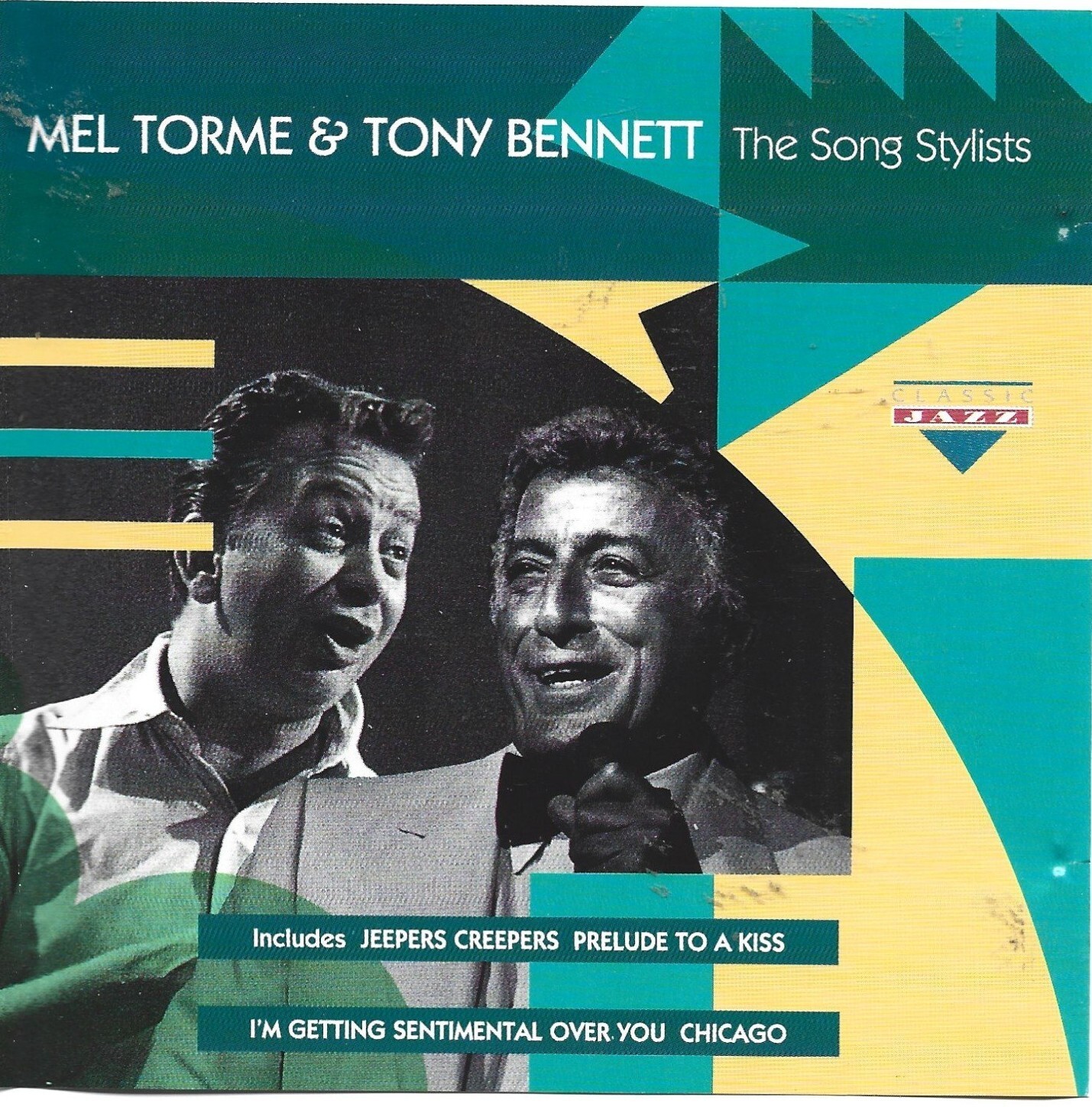 MEL TORME & TONY BENNETT -'THE SONG STYLISTS (1993 CD)'.