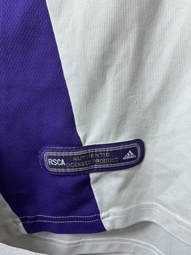 Camiseta de fútbol retro vintage años 00 Adidas RSC Anderlecht "Fortis" 2001/02 - Imagen 4 de 6