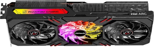 AsRock Intel Arc A770 Phantom Gaming 16GB OC Graphics Card GPU - Afbeelding 2 van 7