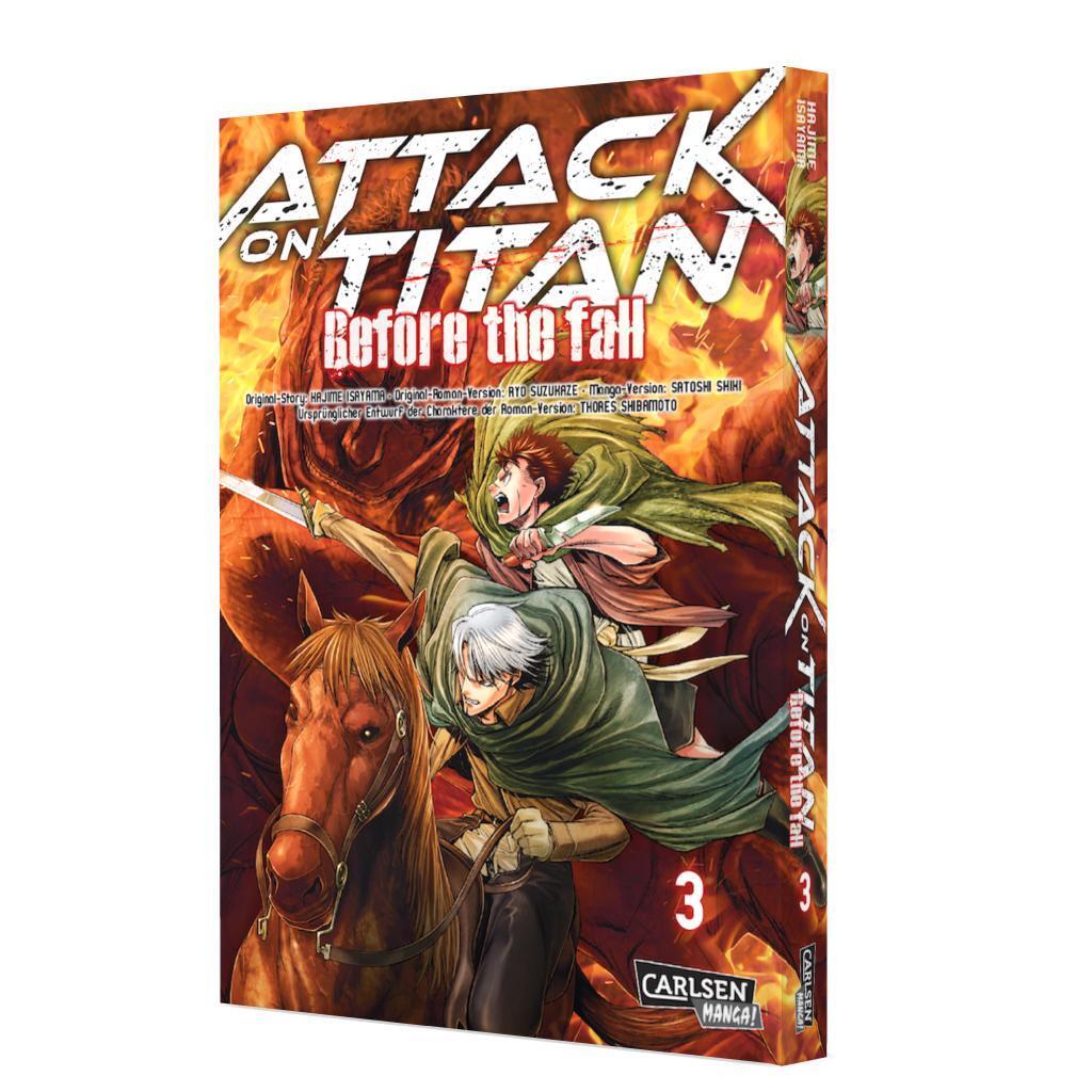 Thumbnail - Attack On Titan - Before The Fall 3, Hajime Isayama