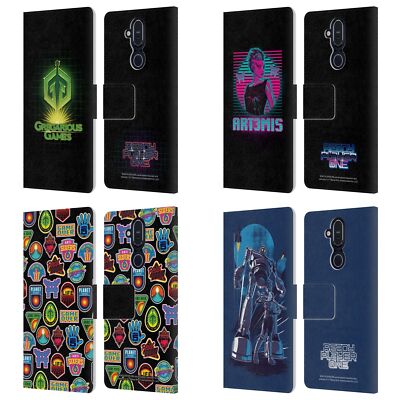 OFFICIAL READY PLAYER ONE GRAPHICS LEATHER BOOK WALLET CASE FOR NOKIA PHONES