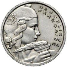 Frankreich - France - Münze - 100 Francs Franken 1955 - Cochet - Paris
