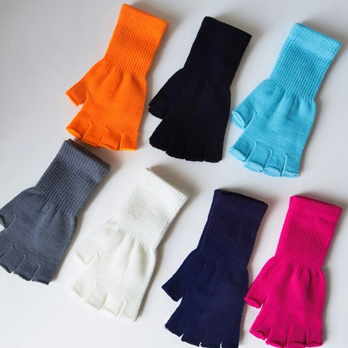 Unisex-Thermo-Fingerlose Handschuhe Für Herren Und Damen Winter Warm : - Bild 4 von 21