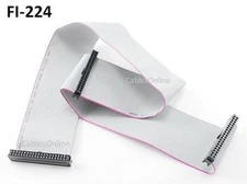 CablesOnline 24 inch 40-Pin / 40-Wire IDE Dual Drive Flat Ribbon Cable,  FI-224