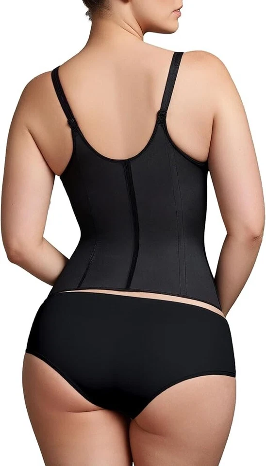 Chaleco modelador busto abierto seductor Squeem mejora curvas, correas ajustables XXS Foto 4 de 4