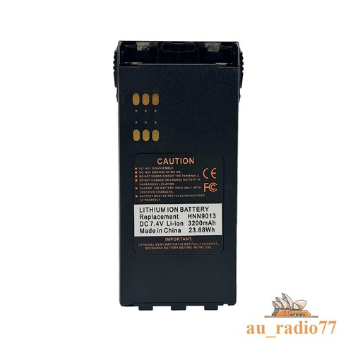 2x 3200mAh Li-ion Battery For HT750 HT1250 PR860 GP340 GP339 GP328 HNN9013 Radio - Zdjęcie 5 z 5