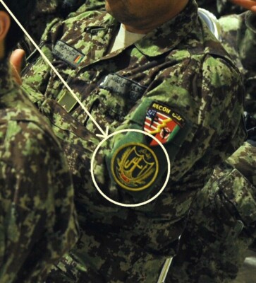 AFGHANISTAN COMBINED JOINT TASK FORCE vêlkrö INSIGNIA: ANA 205th ATUL Hero Corps