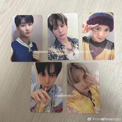 NCT U BAGGY JEANS MUSIC PLANT OFFICIAL PHOTOCARD NCT 2023 GOLDEN