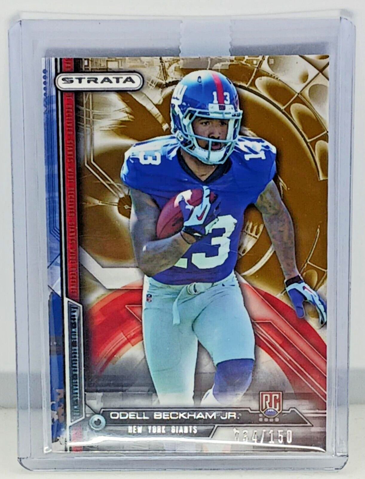 Odell Beckham Jr. Topps Strata #105 Bronze