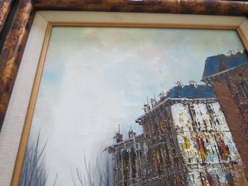 Original Ölgemälde von Marvin, Downtown Promenade. Exquisit - Bild 10 von 12